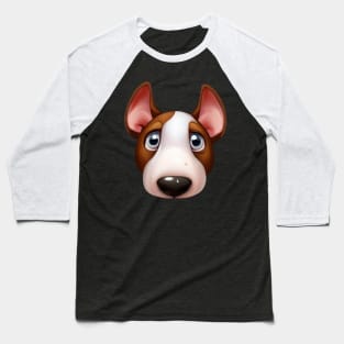 Dogtastic Bull Terrier Baseball T-Shirt